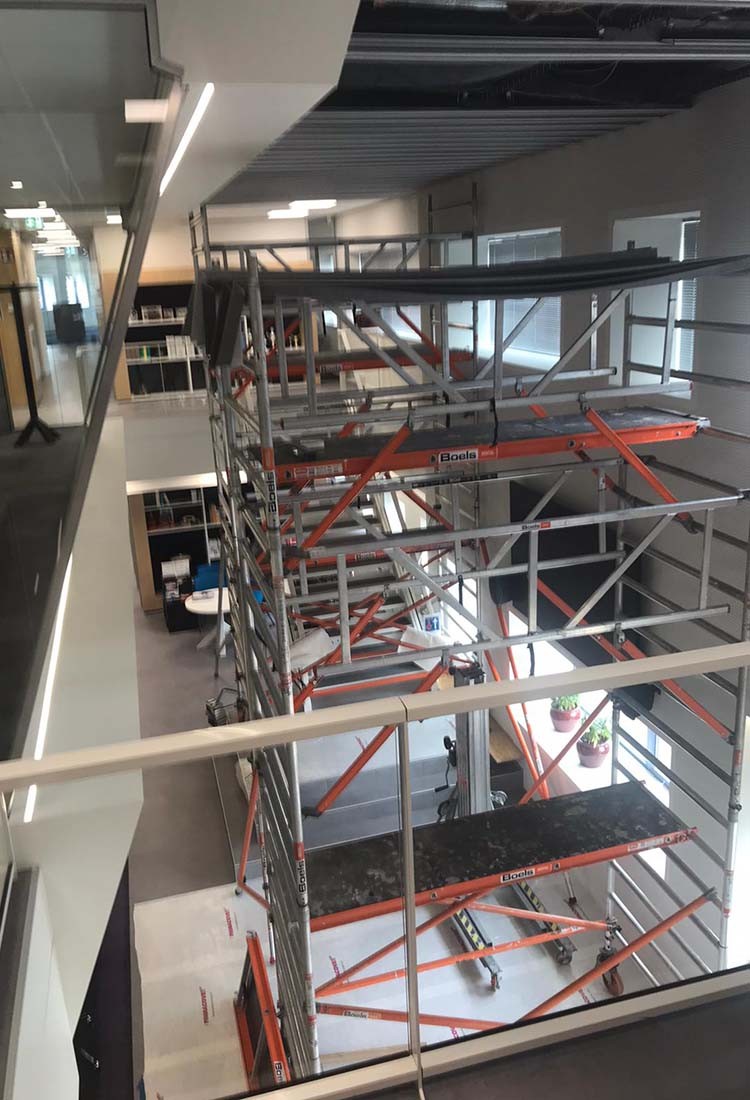 PEACEFUL USE OF IN BETWEEN SPACE